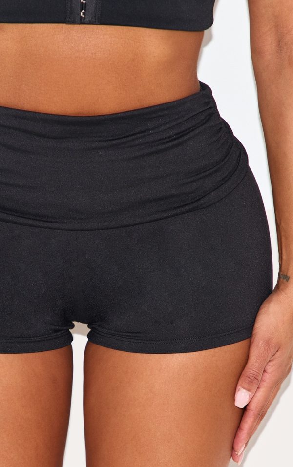 78fae8d27043862272307098d8f89de322cfd763_CNM2832_5_shape_black_active_ruched_side_high_waisted_cycling_shorts-1
