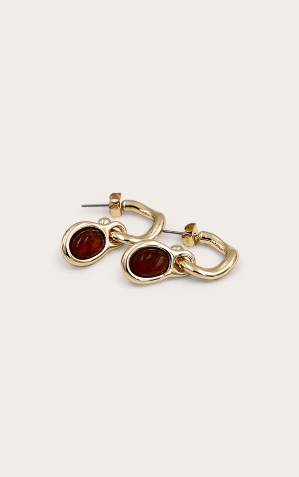 792379201ffb2b0173e86a4c740ec126b286f755_CNN3868_3_gold_draped_resin_garnet_mini_hoop_earrings