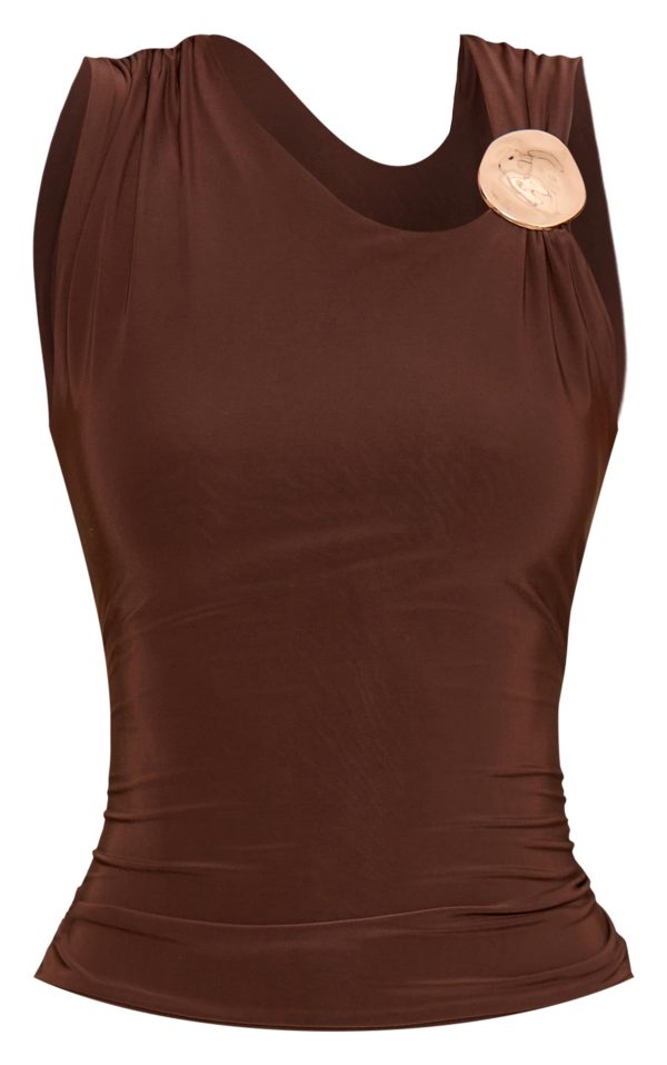 7950393747d21ddcd9dadf06f0b135a5789ce0e4_CNM8022_5_chocolate_double_layer_slinky_chunky_trim_detail_long_top