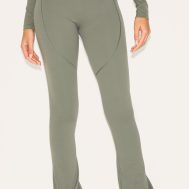 79ebbefc4f0eda5a210ff382f132cc1822856f85_CNK6492_2_olive_sport_metal_badge_sculpt_high_waist_flare_trousers