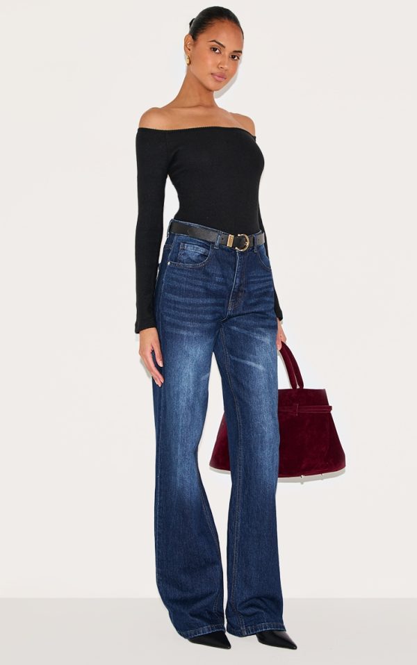 7a4d4191ec78027772f507d8dd62c1814416f928_CNK6926_3_black_brushed_rib_bardot_long_sleeve_bodysuit