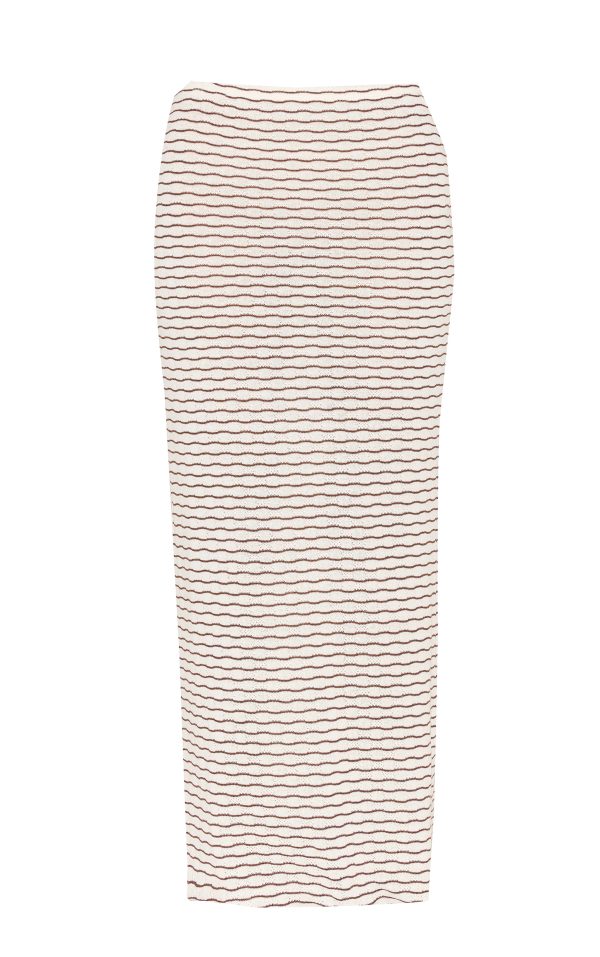 7a7e9565bf1d9417bc7ae79b6e670edcfdfe9186_CNM7407_5_chocolate_brown_textured_striped_mid_rise_maxi_skirt
