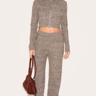 7a95c366a9164af42f4a7b795ca53a2a1afcf60a_CNL3285_3_chocolate_marl_knitted_dipped_hem_cropped_zip_up_top