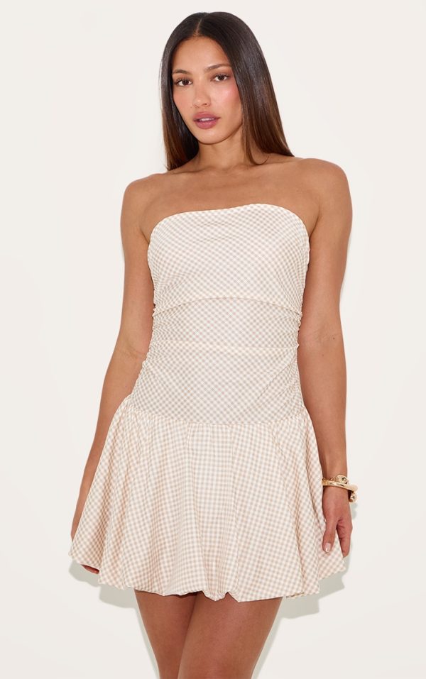 7ae2ac286e1e7c0dc7e7f0e36021be4e9aeea341_CNM4594_1_tall_nude_bandeau_check_puffball_mini_dress