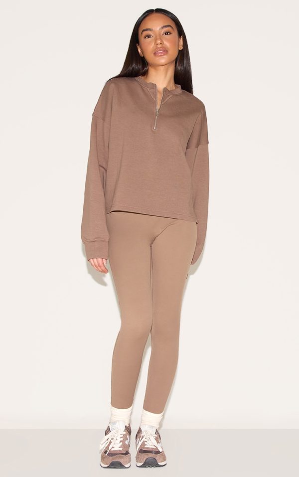 7af488854bac54c08f5d06351c8bde43a8015288_CNM9008_3_petite_mushroom_quarter_zip_up_sweatshirt