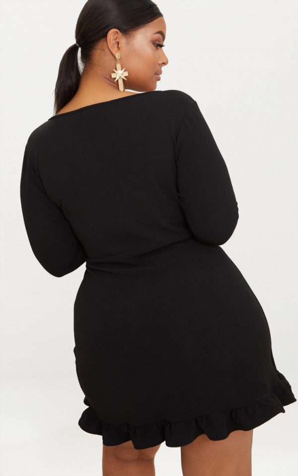 7b9afb65ff798a01467798fd8884cd891521ee21_CLW1365_2_plus_black_long_sleeve_ruffle_wrap_dress
