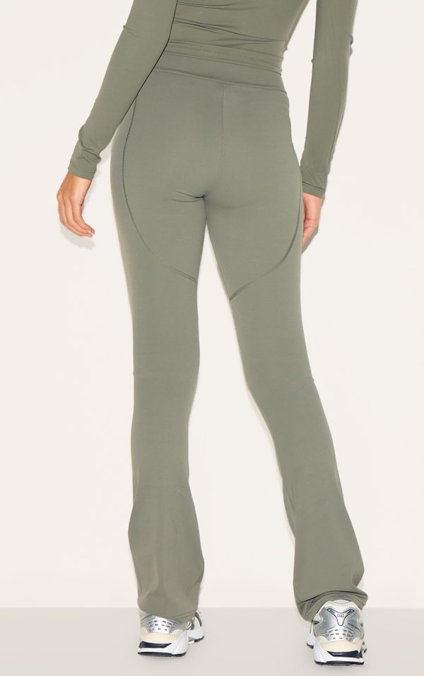7bce1ae0a50aca3b45dbd12e3ff6ccfd18722087_CNK6492_3_olive_sport_metal_badge_sculpt_high_waist_flare_trousers