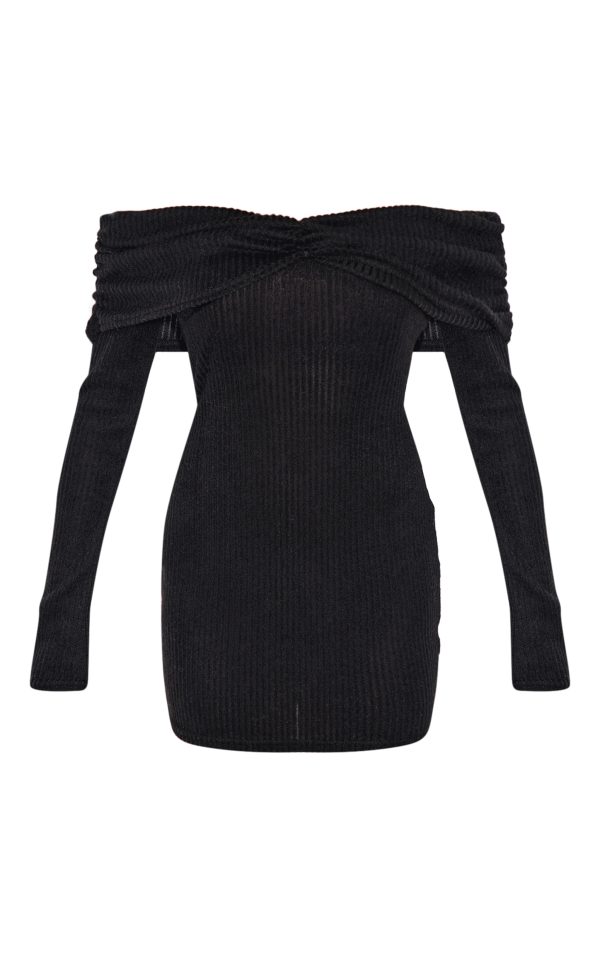 7c5b59ef5bae3bb405e35662c3cf993ed0d235d1_CNM0599_5_black_brushed_rib_bardot_long_sleeve_bodycon_dress