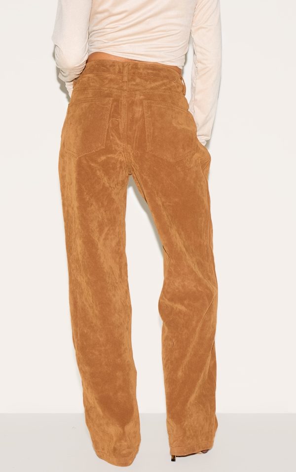 7c9d86a9b335c3b3dd7150a24367182400dee3d1_CNL8398_3_petite_deep_tan_faux_suede_mid_rise_straight_leg_trousers