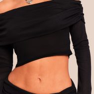 7ca8d9299c3a4c1a9ed9a0e1b9dc7858dacd6994_CNH7562_4_black_sheer_burnout_mesh_fold_over_hem_long_sleeve_bardot_top