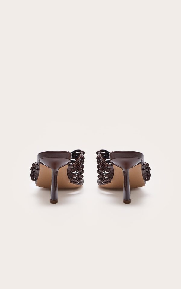 7cf2210c954eb49e959950e62abb8c2bde3542c7_CNL8143_3_chocolate_pu_square_toe_thong_woven_strap_mid_heeled_mules