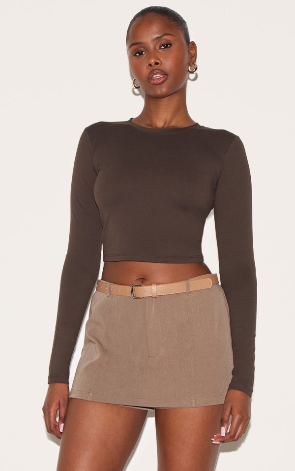 7d340f1d6c7444bb3c184d6fb73cf4adddeab7fb_CNL3580_4_brown_tailored_woven_belt_detail_skort