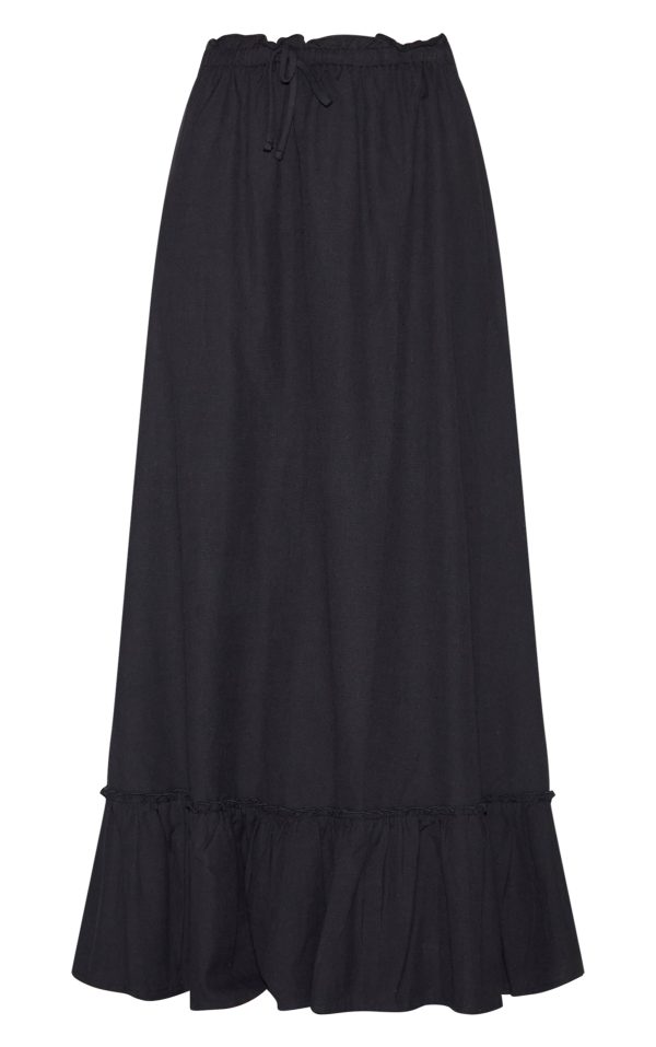 7da8e5a8e261365b1f45cb8389dd280ada1a18d7_CNM3225_5_black_linen_blend_shirred_waist_maxi_skirt