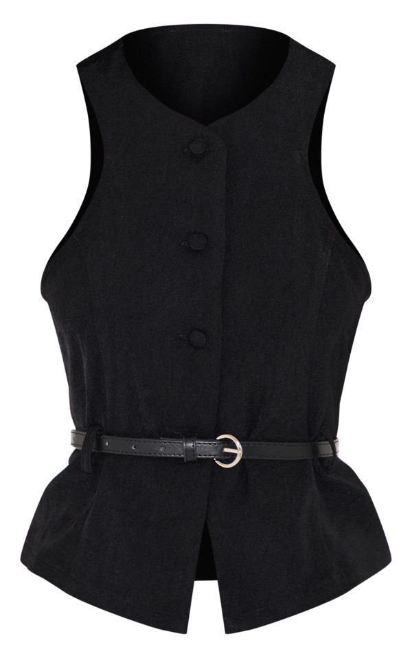 7e156e2bf29c4c5469de5be9d8d0093c8d6fe9ff_CNL8376_5_petite_black_racer_longline_waistcoat_with_belt_detail