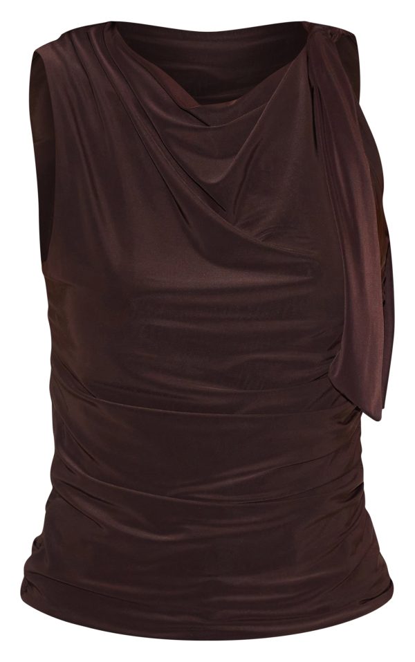 7e99ef0c3190fe51c2458f4ba9aeec11f810cfd8_CNM6634_5_chocolate_double_layer_slinky_shoulder_tie_detail_top