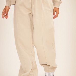 Petite Pebble Drawstring Detail Straight Leg Joggers