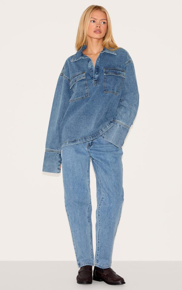 7fb8a79d2fb71e5df116f949a5605ba245f66604_CNJ4690_3_vintage_blue_long_sleeve_slouchy_denim_rugby_shirt