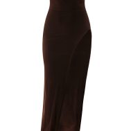 7fd9477caddd80108bd53240e2d95eea43662428_CNK1126_5_dark_taupe_double_layer_draped_knotted_split_maxi_dress