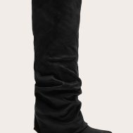 80df016f0850b7c7021e1b45462afd0895ccf7a6_CNL6666_1_black_faux_suede_point_toe_fold_over_block_heel_knee_high_boots