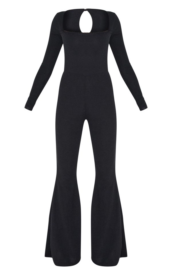 80f5868c41dfd8a1be92f63a8a4dc1ff3b823020_CND1929_5_black_ribbed_lace_trim_long_sleeve_flared_leg_jumpsuit