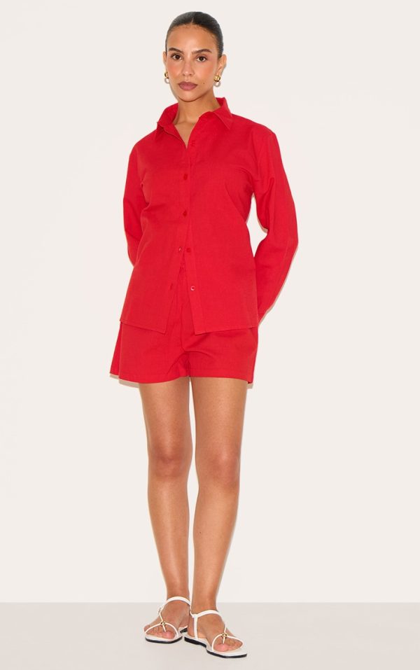 8103fbdbeaf5fd26f47cba635f44d00d4342e035_CNM6373_3_petite_tomato_red_linen_look_button_up_shirt