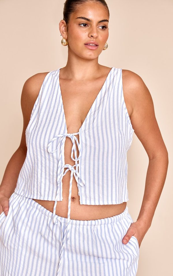 81213b0f3c3b370d77f2e3c6e7ccd9405e743e26_CNM5125_4_plus_blue_tie_front_striped_sleeveless_top