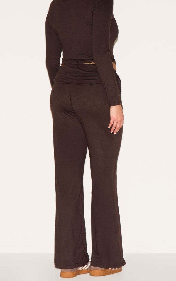 818e303f7a05d68b763e7c118daa9630b8f989be_CNM0819_3_plus_chocolate_foldover_soft_touch_trousers