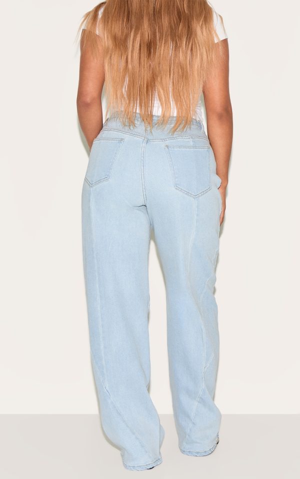 8286af905b22aa78b096633738f8b03170726263_CNM1005_3_shape_light_blue_stretch_denim_highwaisted_seam_detail_wide_leg_jeans