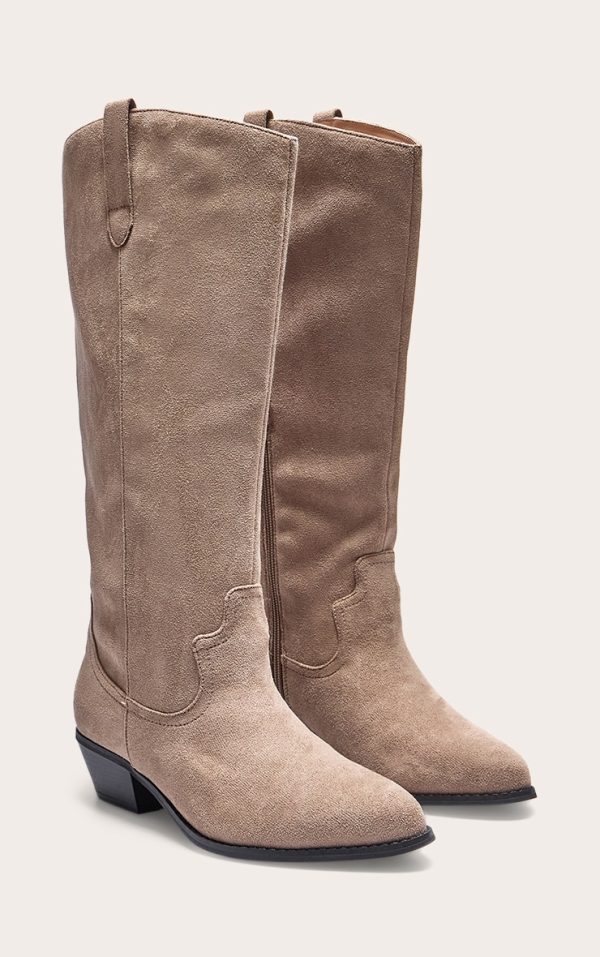 8320b449c92d12df411323d3752a8e86fe83aae9_CNL4032_2_taupe_faux_suede_point_toe_knee_high_western_boots