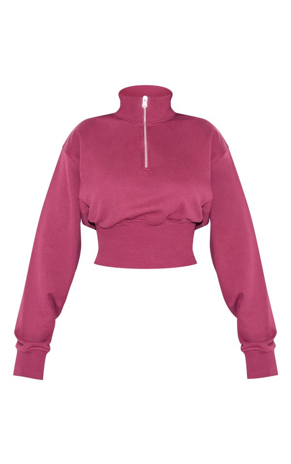 83394b62c8345a09ee7655acc183da7a931a07dd_CNM0090_5_shape_burgundy_half_zip_cropped_sweatshirt