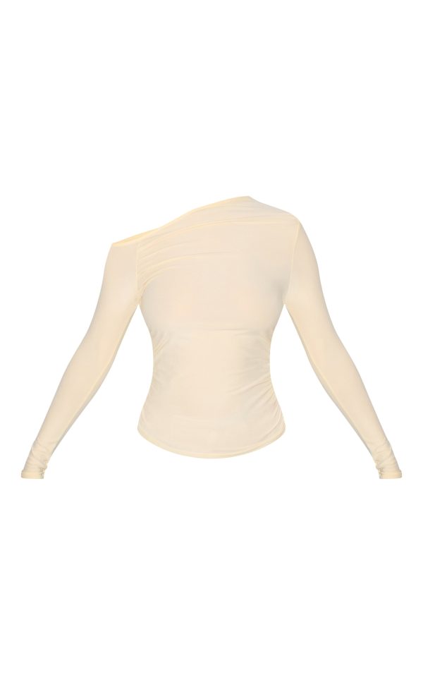 83673c6923955408a7e47a763d77d9cad0db36bc_CNM6313_5_almond_soft_touch_asymmetric_detail_long_sleeve_top