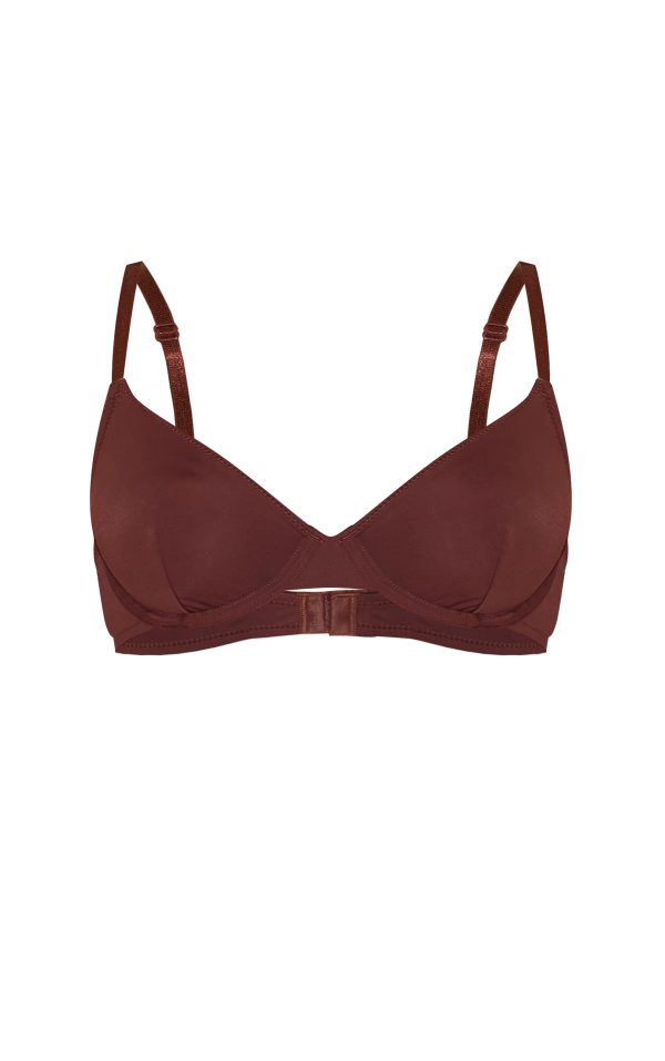 8530993308b21fb7335b5548720e2a4124e230af_CNL6107_5_brown_non_cupped_underwired_bra