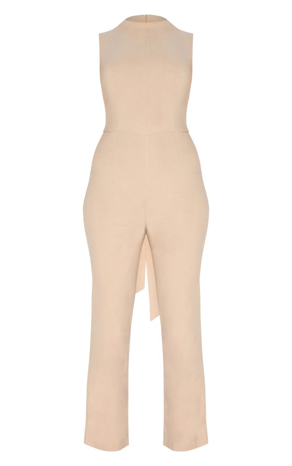 85673ce6d601eb7f31de2878f2c47497159f2b61_CNM3023_5_shape_stone_stretch_woven_tailored_high_neck_wide_leg_jumpsuit
