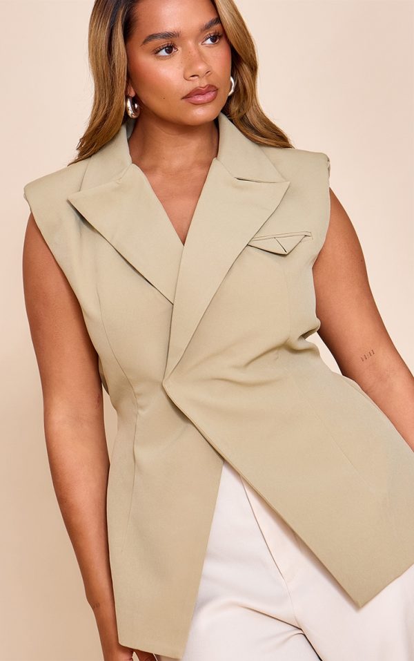 85a104447f34b7a3a14b0807cc977645f3e2eccd_CNM8681_4_shape_olive_tailored_asym_cross_over_sleevless_adjustable_waist_blazer