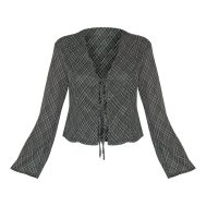 85cf8c0545fad19c2d711d4968328c9a98fac9e1_CNL9821_5_green_check_chiffon_fit_front_blouse