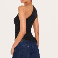 85e052745facf3d8643dc580a95f076128907ef6_CNM4286_2_black_textured_one_shoulder_asymmetric_long_top