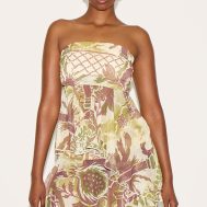 86095d86bb5292f1cbeffddcc6dcb69eba567961_CNM3930_1_brown_printed_drape_mini_skirt