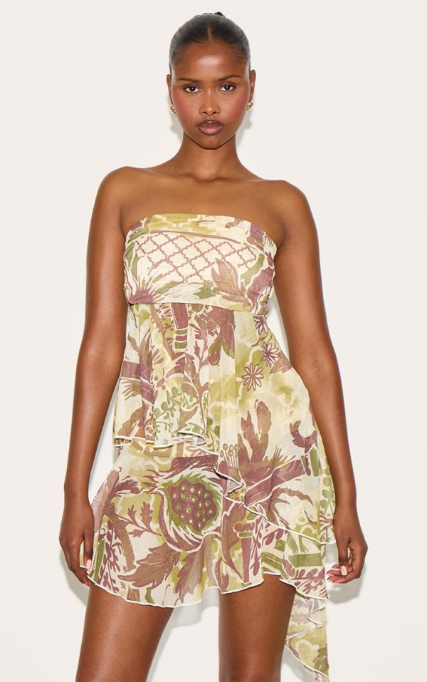 86095d86bb5292f1cbeffddcc6dcb69eba567961_CNM3930_1_brown_printed_drape_mini_skirt