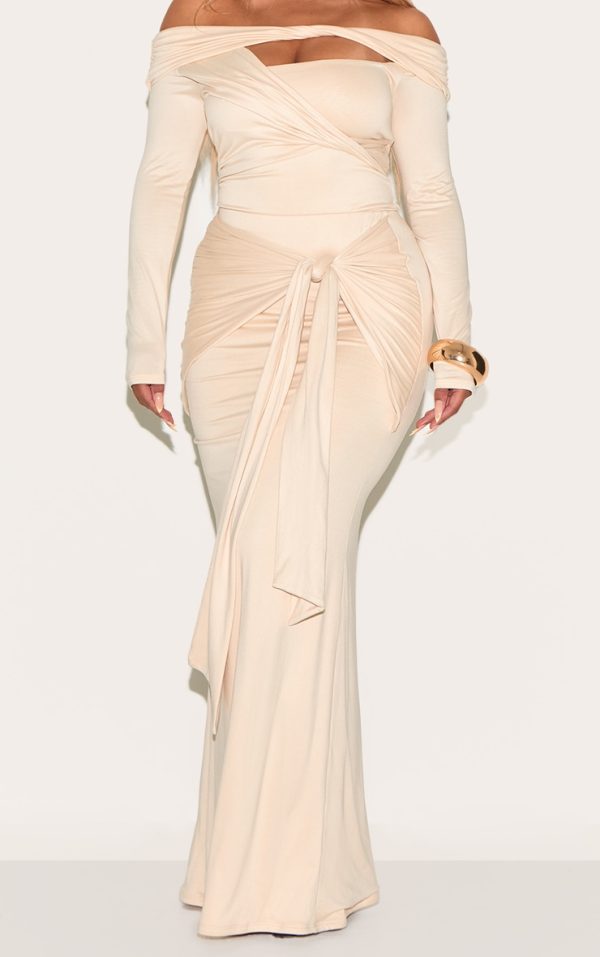 867787364f007a891ac6f9dfda521ed404d03b90_CNM8579_2_shape_butter_cream_super_soft_wrap_drape_maxi_skirt