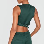 8680e07077ab033a1c4da0e9126b7f6b87bb3c3a_CNL5340_2_forest_green_woven_belted_back_detail_suit_waistcoat_top-1