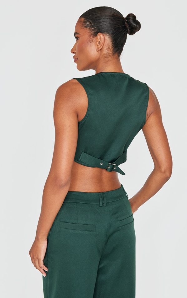 8680e07077ab033a1c4da0e9126b7f6b87bb3c3a_CNL5340_2_forest_green_woven_belted_back_detail_suit_waistcoat_top-1