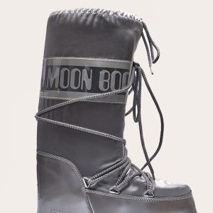 Silver Moon Boot Icon Glance