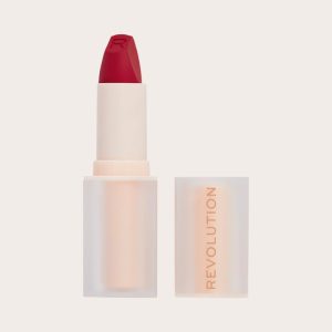 Revolution Lip Allure Soft Satin Lipstick Material Girl Wine