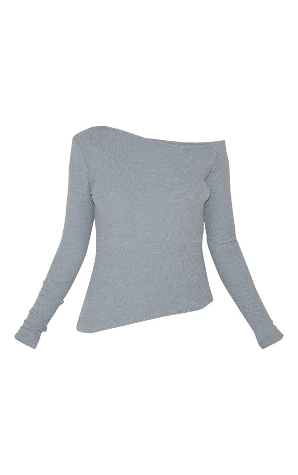 87ddf44052308b28dcbe587828ef6f5129e3a04e_CNM1438_5_grey_soft_touch_rib_asymmetric_long_sleeve_top