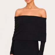 88061b6e8b10c4a3cf9f2e5fade3b67a8d599ccd_CNL8906_1_black_cotton_super_oversized_bardot_mini_dress