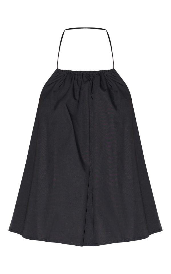 88324580381aec07de826171860c08b8b85085a3_CNM5623_5_tall_black_poplin_low_back_halterneck_top
