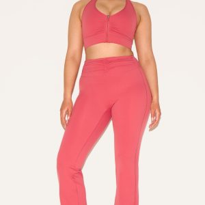 Shape Rose Active Ruched High Waisted Yoga Pants