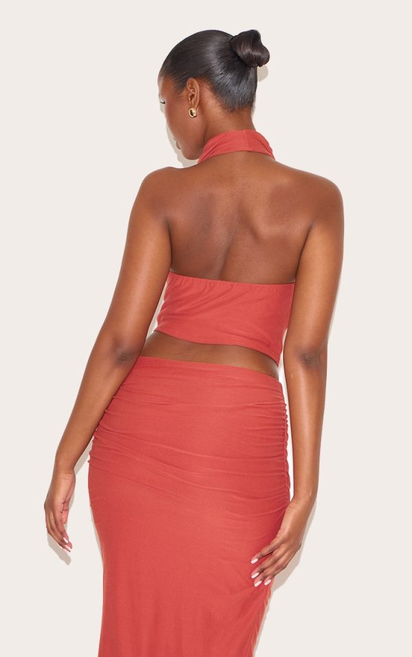 8a4af77df15a666c128413ace4d190a68b87a56b_CNN0617_2_rust_soft_touch_ruched_halter_crop_top