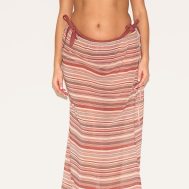 8b83905957cc77824daea666bf64953d636c6832_CNM4930_2_plus_brown_brown_stripe_chiffon_fishtail_maxi_beach_skirt