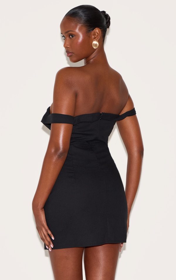 8c0bd779944f451c4816189147006fbc5e257725_CNM0908_2_black_draped_bardot_corset_bodycon_dress-1